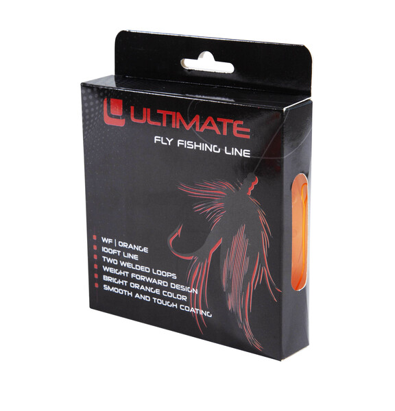 Soie/Fil Ultimate WF9F Orange 100ft