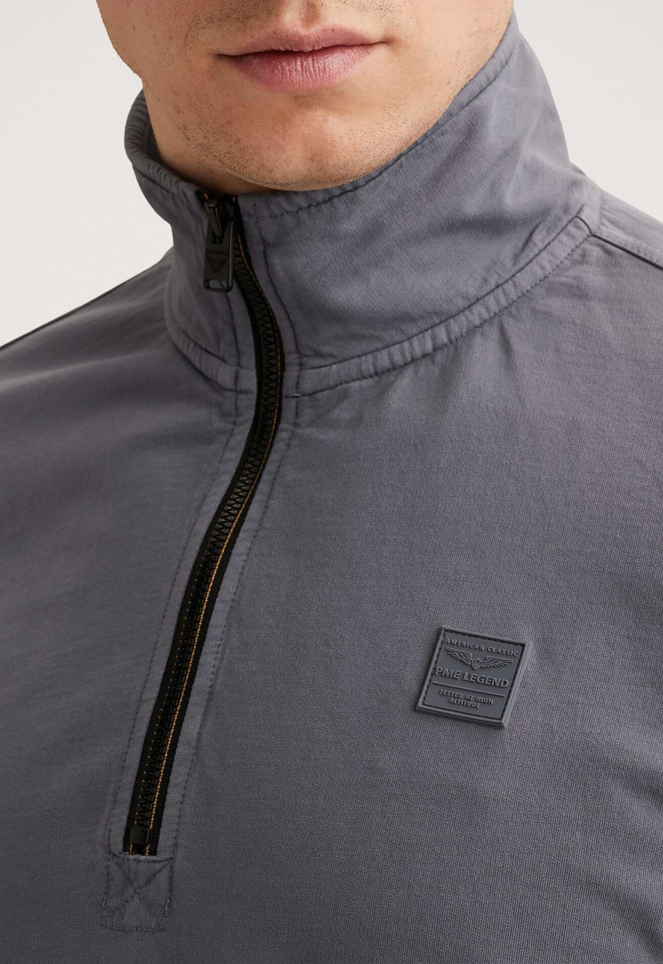 PME Legend Terry Half Zip Sweater
