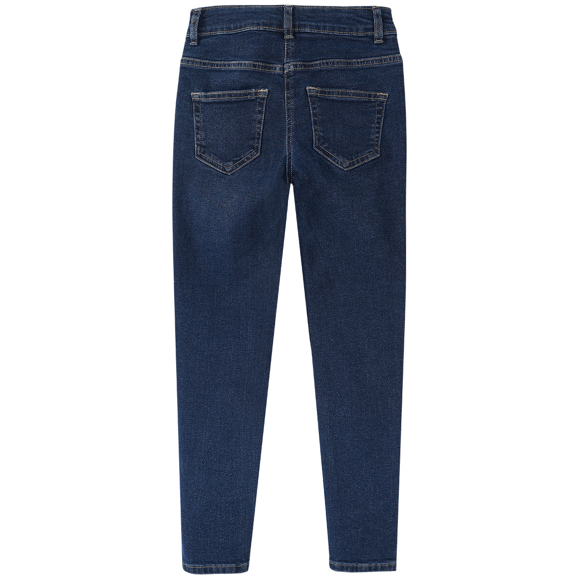 Beatwear Mädchen Skinny-Jeans mit verstellbarem Bund dunkelblau