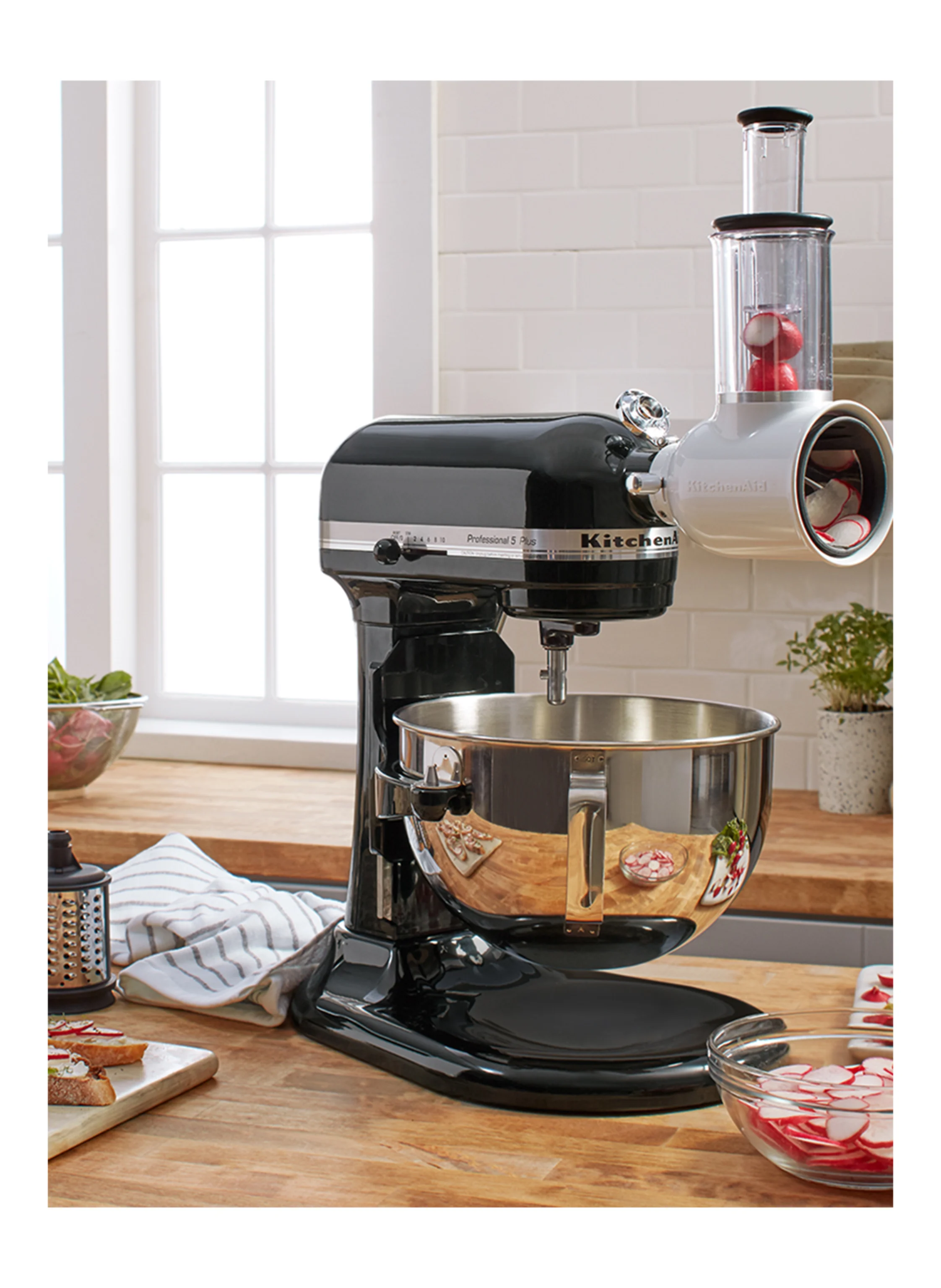 KitchenAid 4-tlg. Gemüseschneide-Set 5KSMVSA