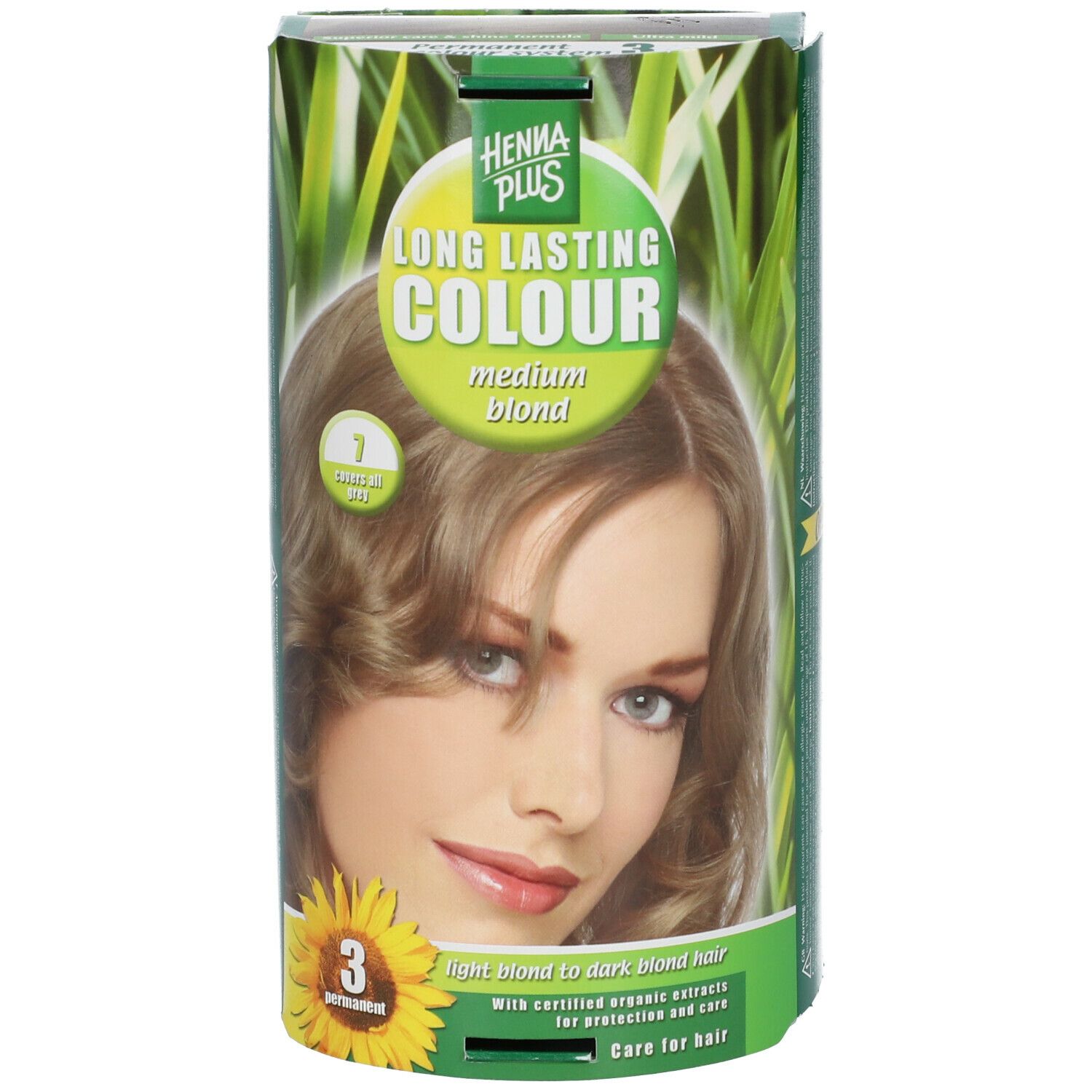 Hennaplus Long Lasting Mediem Blond 7