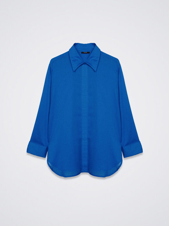Camiseta 100% algodão - Azul