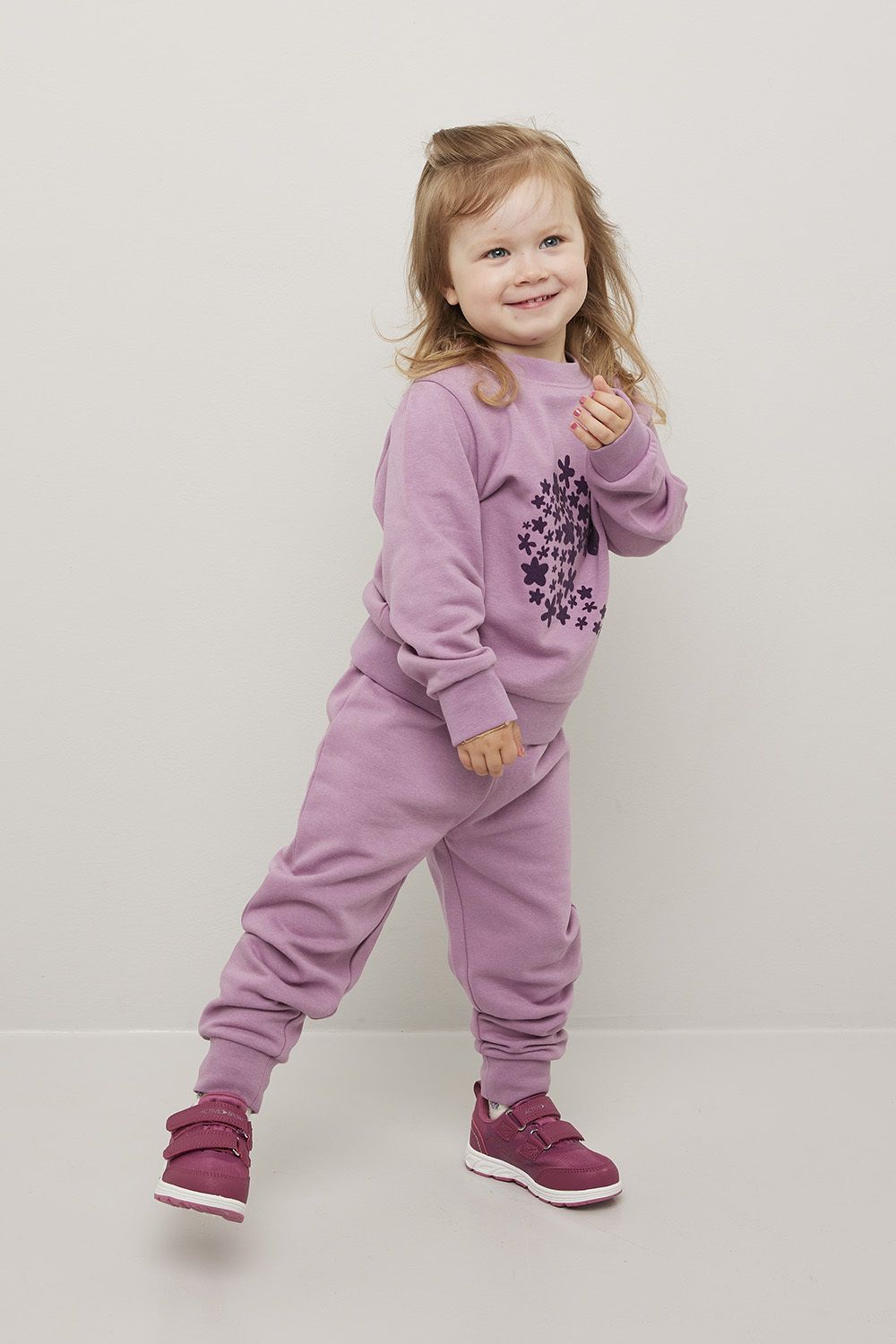 Joggedress med flock print