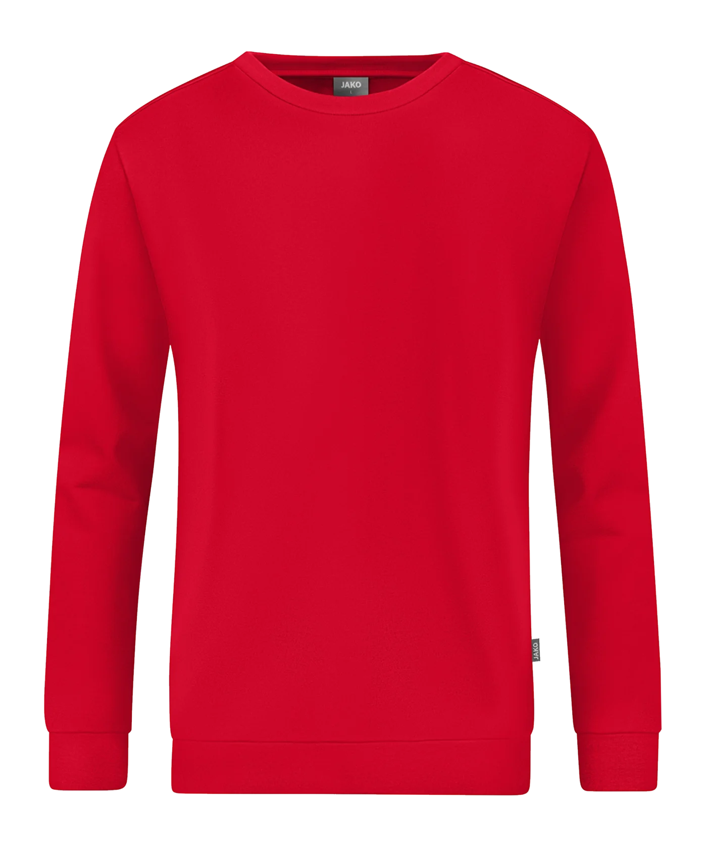 JAKO Organic Sweatshirt Rot F100