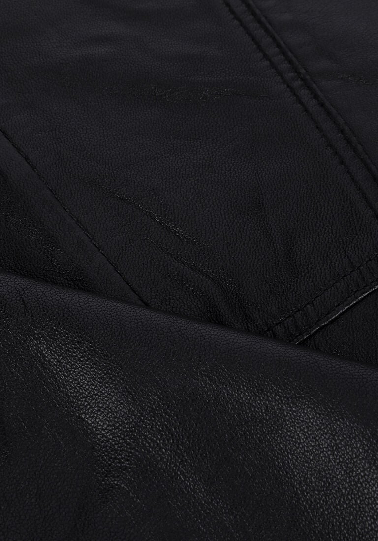 GOOSECRAFT zwarte goosecraft mini jurk miley dress