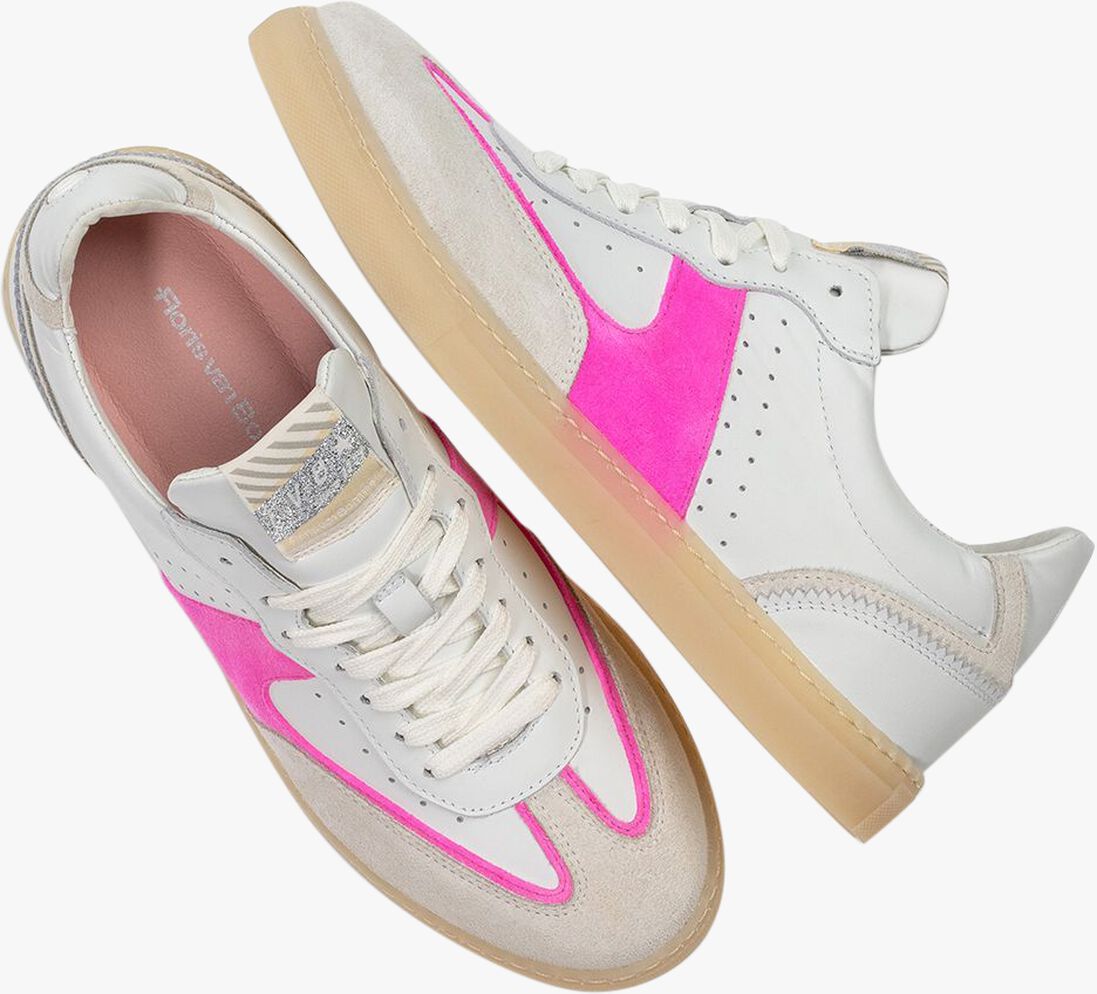 witte floris van bommel lage sneakers sfw-10096 minni