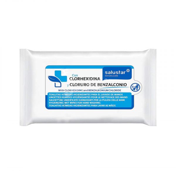 Salustar Toalhetes Higienizantes Clorhexidina 10 Unidades