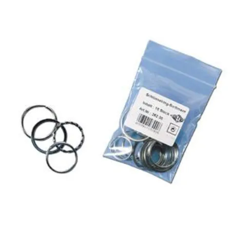 WEDO® 2623025 Metall-Schlüsselringe 25 mm 100er Packung