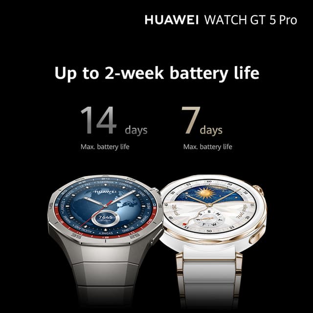 Huawei Watch GT 5 Pro sportsur 46 mm (titanium)