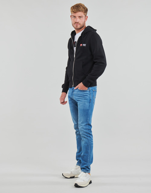 Diesel - S-GINN-HOOD-ZIP-DIV - Noir