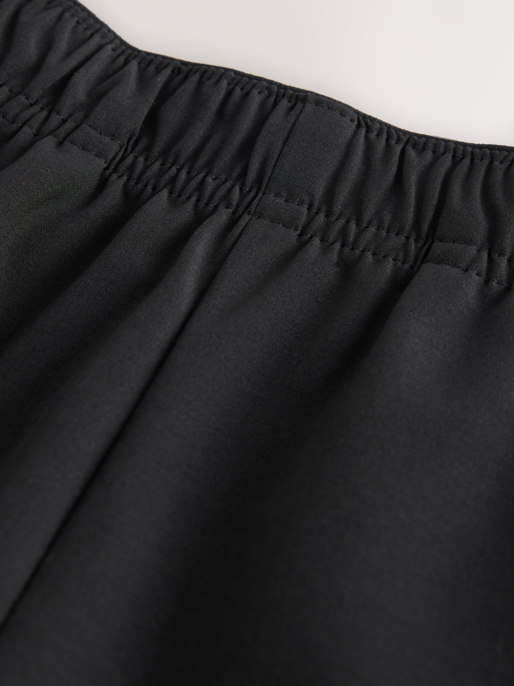Zwart - Gymsportshort (3-16jr)