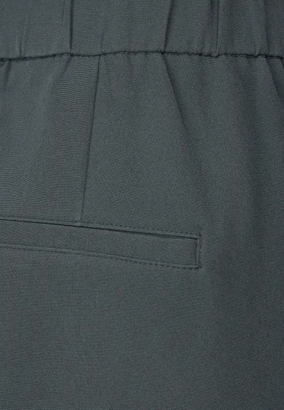 Loose Fit Twill Hose - marshy green