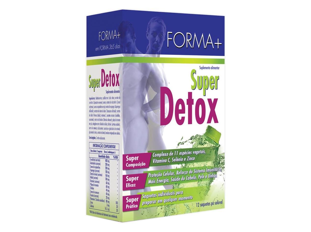 SUPLEMENTO FORMA  SUPER DETOX 12 SAQ