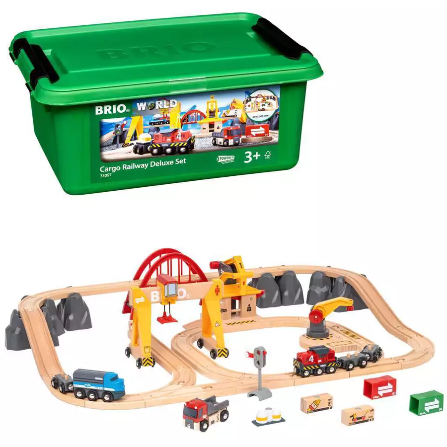 Brio BRIO Frachten Set Deluxe bunt