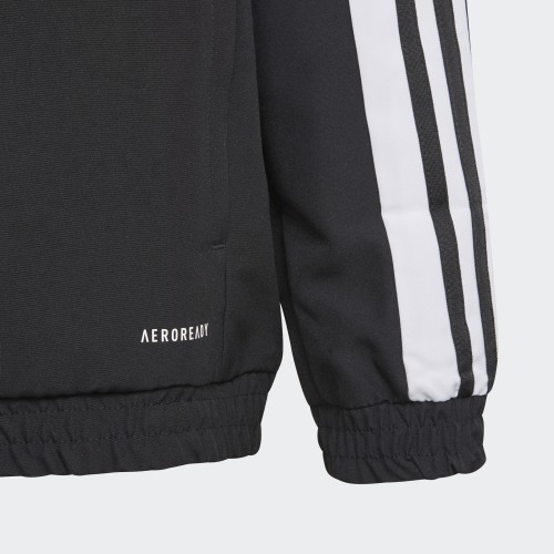 Veste Zippée A Bandes Enfant GK9552 Noir