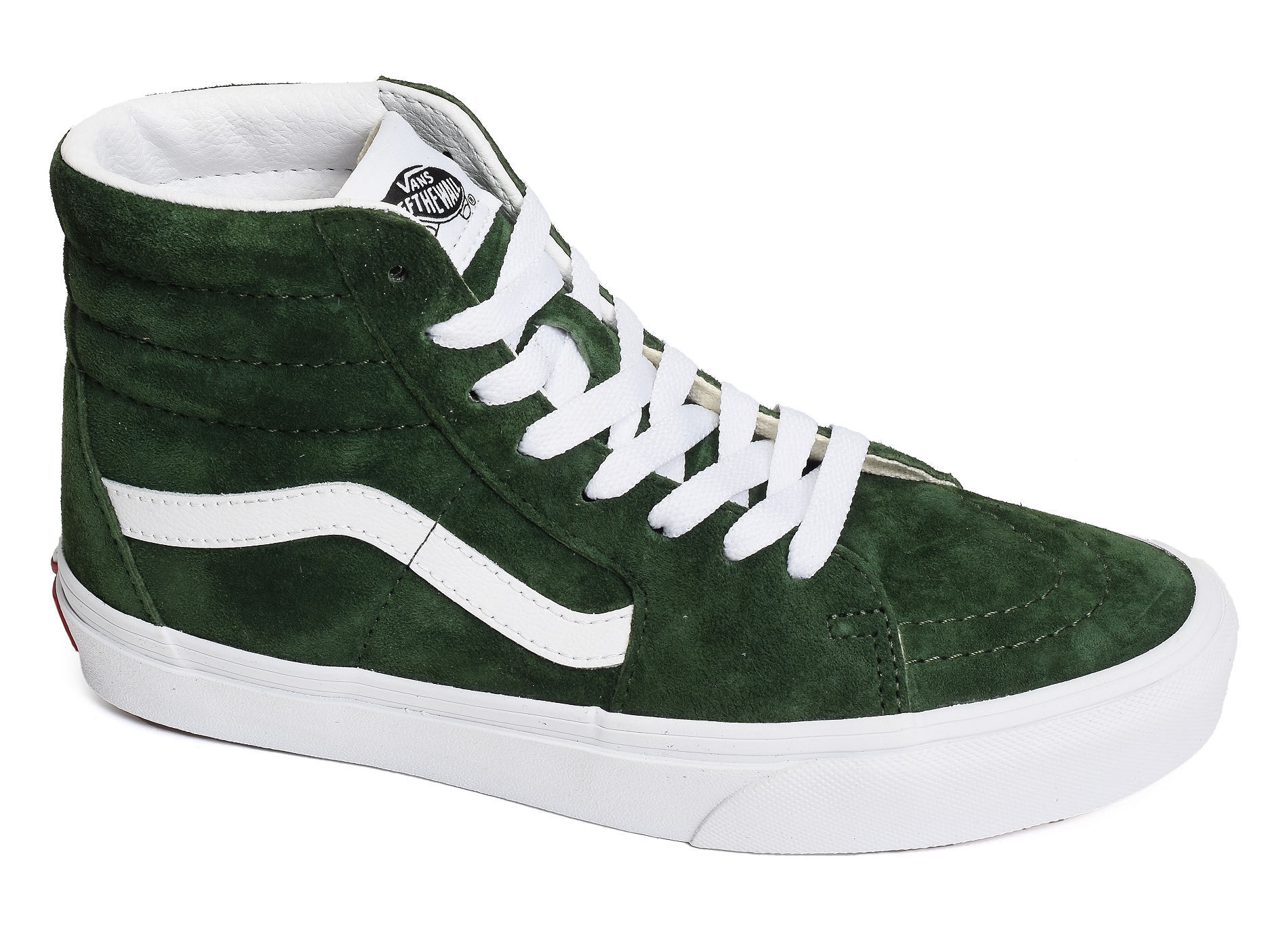 Ua sk8 hi vert blanc