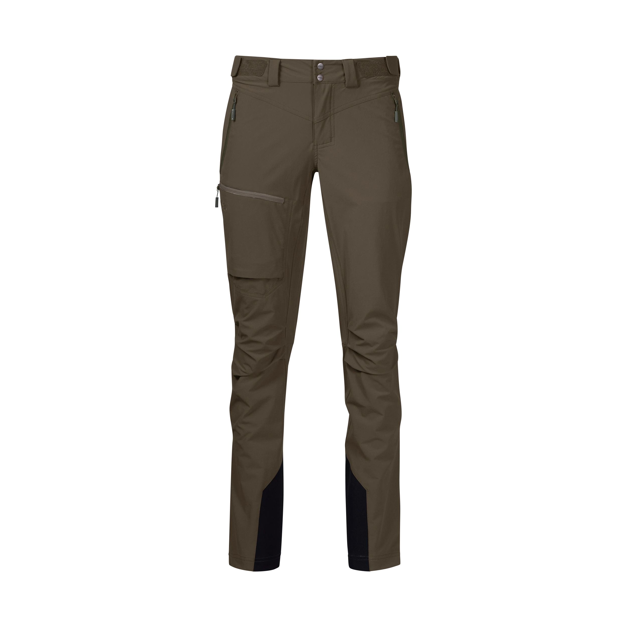 Breheimen Softshell W Pants Dark Green Mud