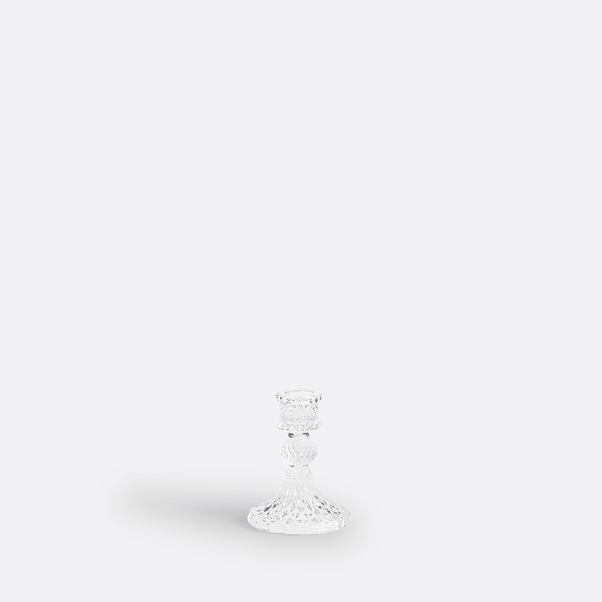 LA REDOUTE INTERIEURS<br>Candelaria em vidro Alt.10,2 cm, Carsa