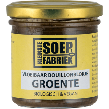 Kleinste Soep Fabriek Vloeibaar Bouillonblokje Groente 150 ml