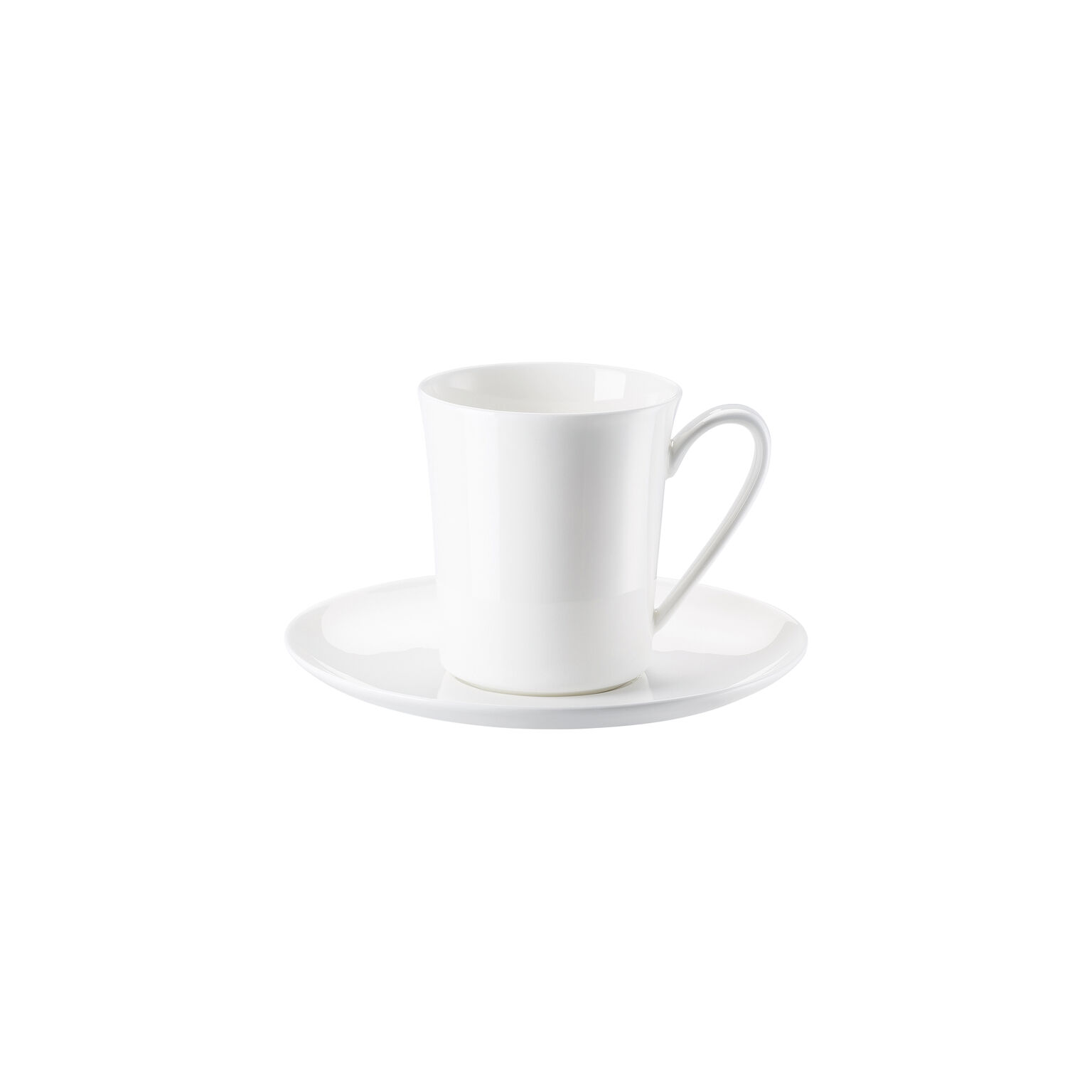 Jade Bone China Weiss Becher mit Henkel