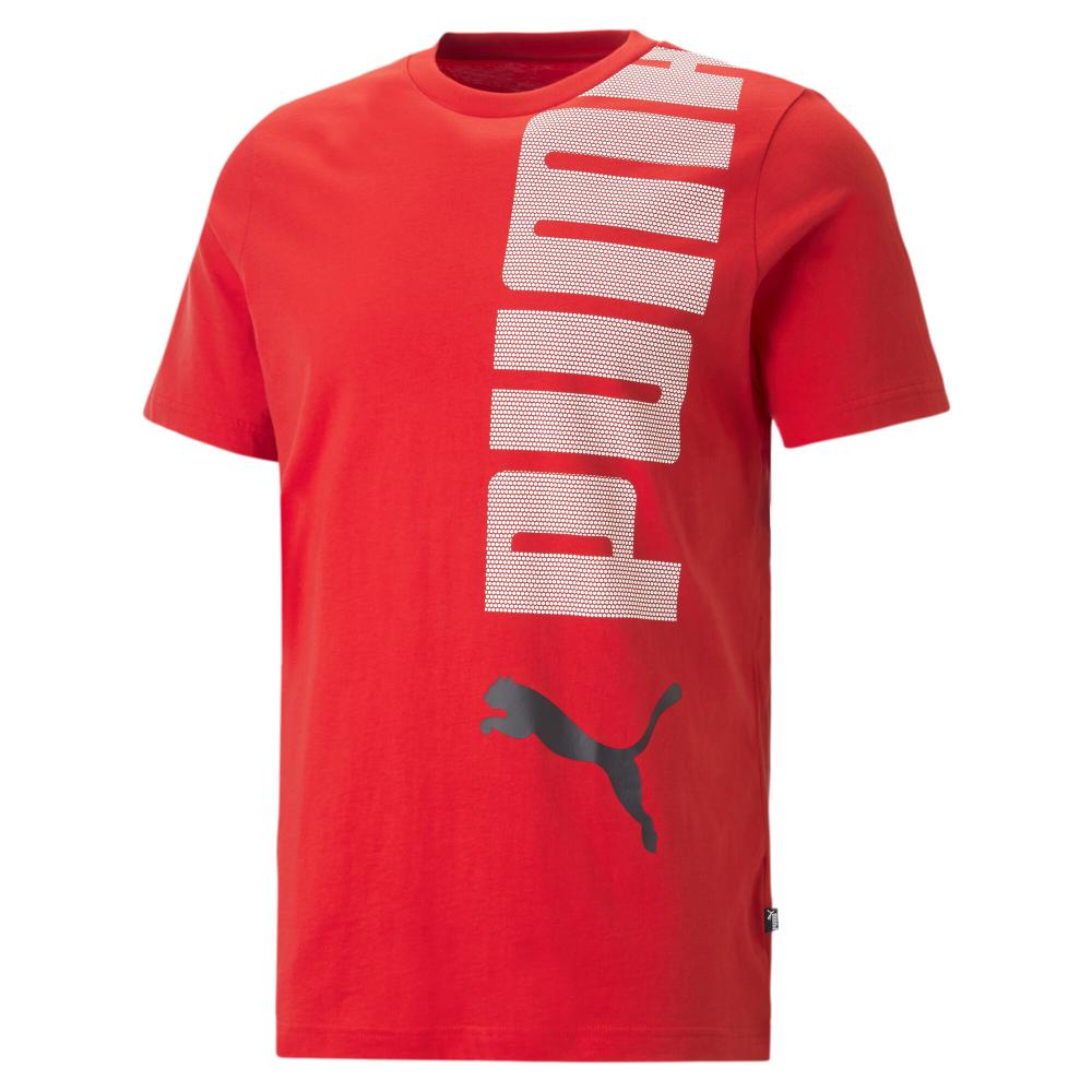 Puma T-shirt Rouge Homme Puma Ess+ 673370-11