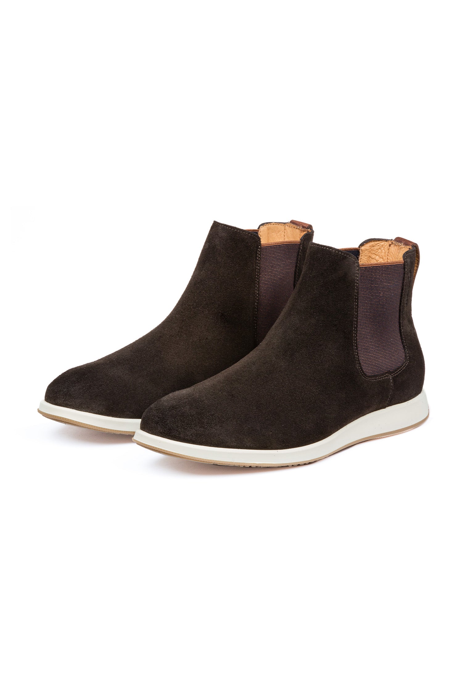 Donker bruin suède Ticino chelsea boot