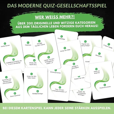 WER WEISS MEHR?!