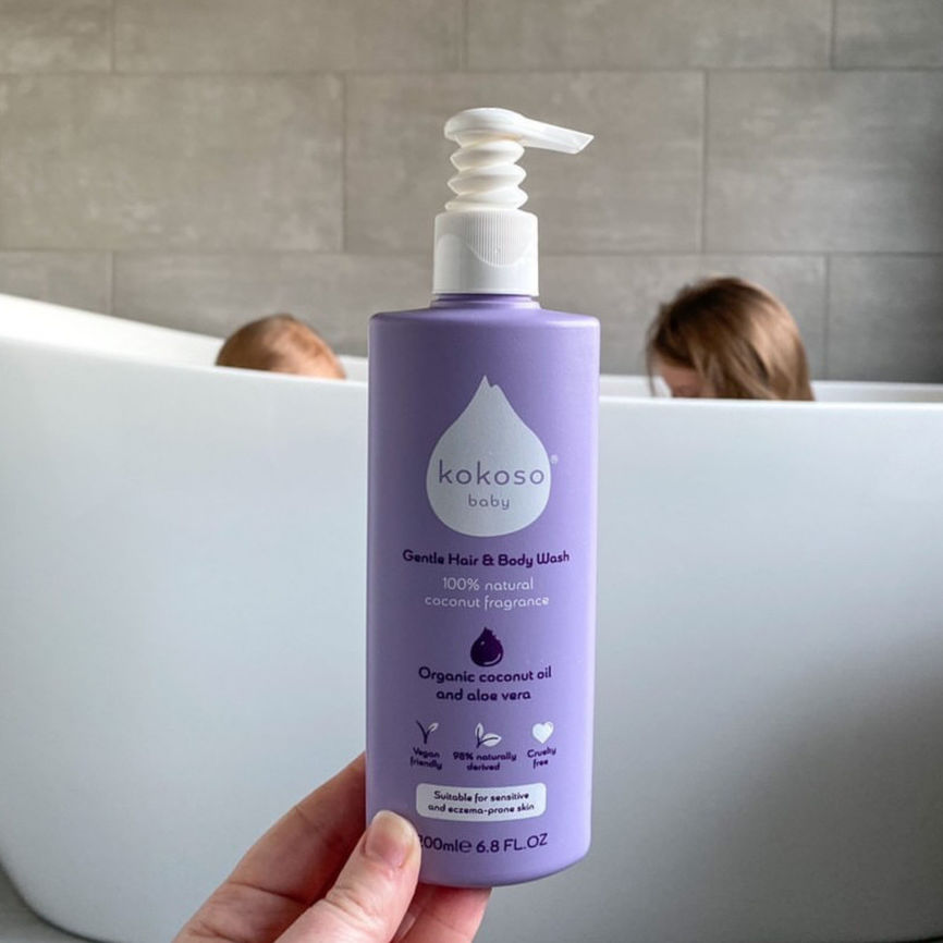 Kokoso Baby naturlig hår- og kroppsvask 200 ml
