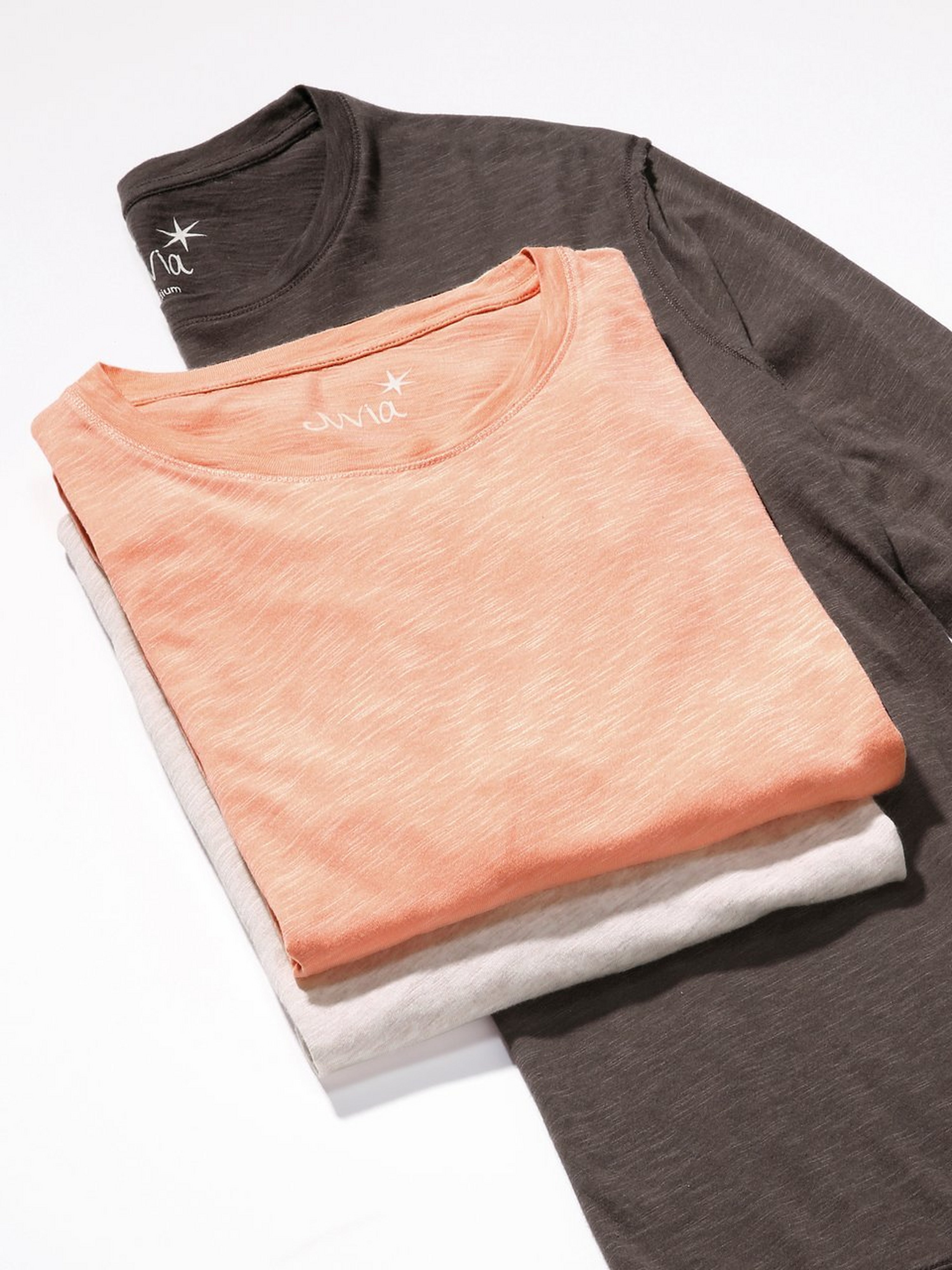 Rundhals-Shirt