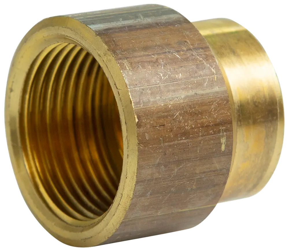 Formmuffe 1/2'' x 3/8'' - messing