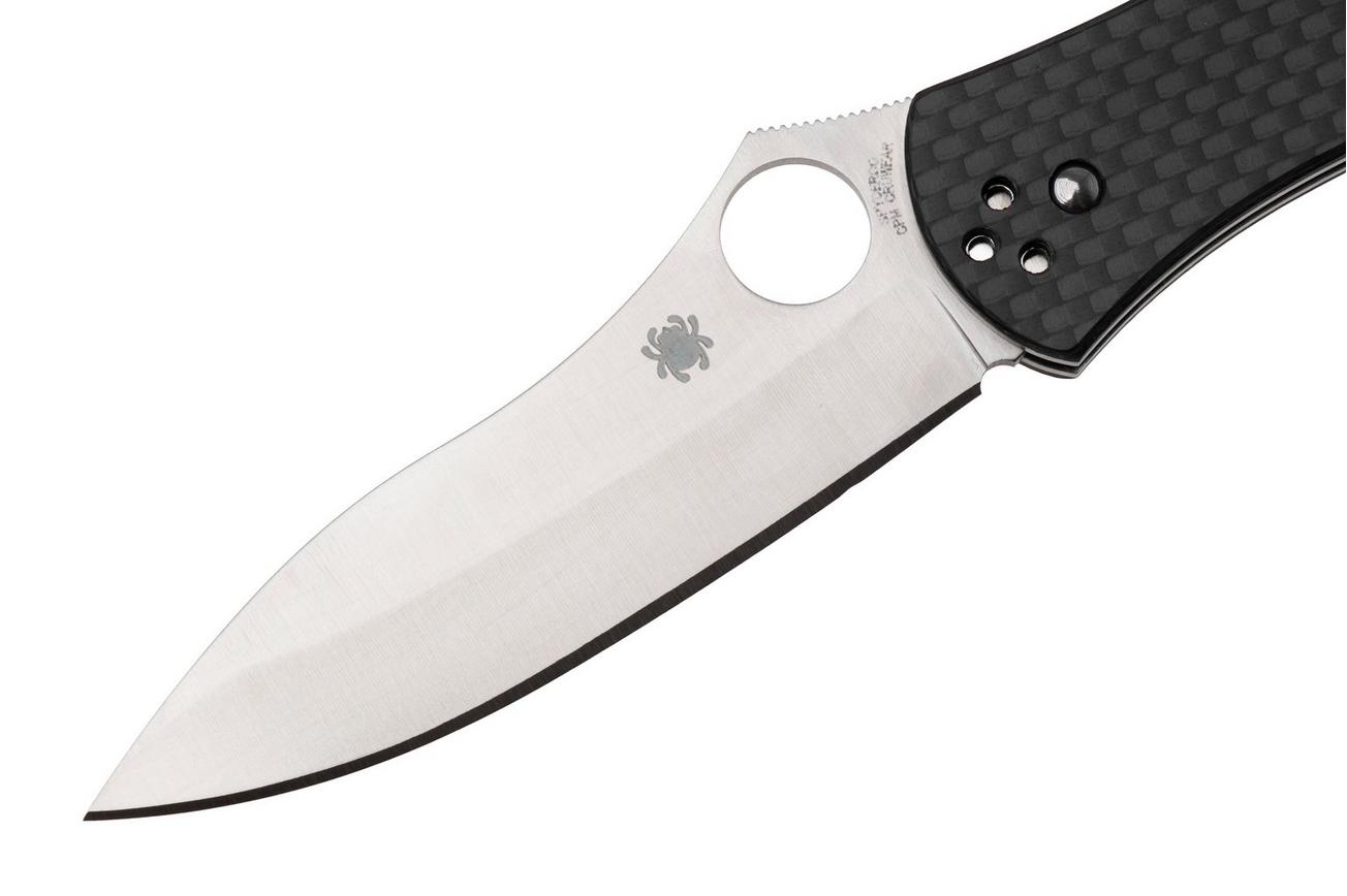 Spyderco Centofante 3 CPM-CruWear C66CFP Carbon Fiber, Sprint Run zakmes