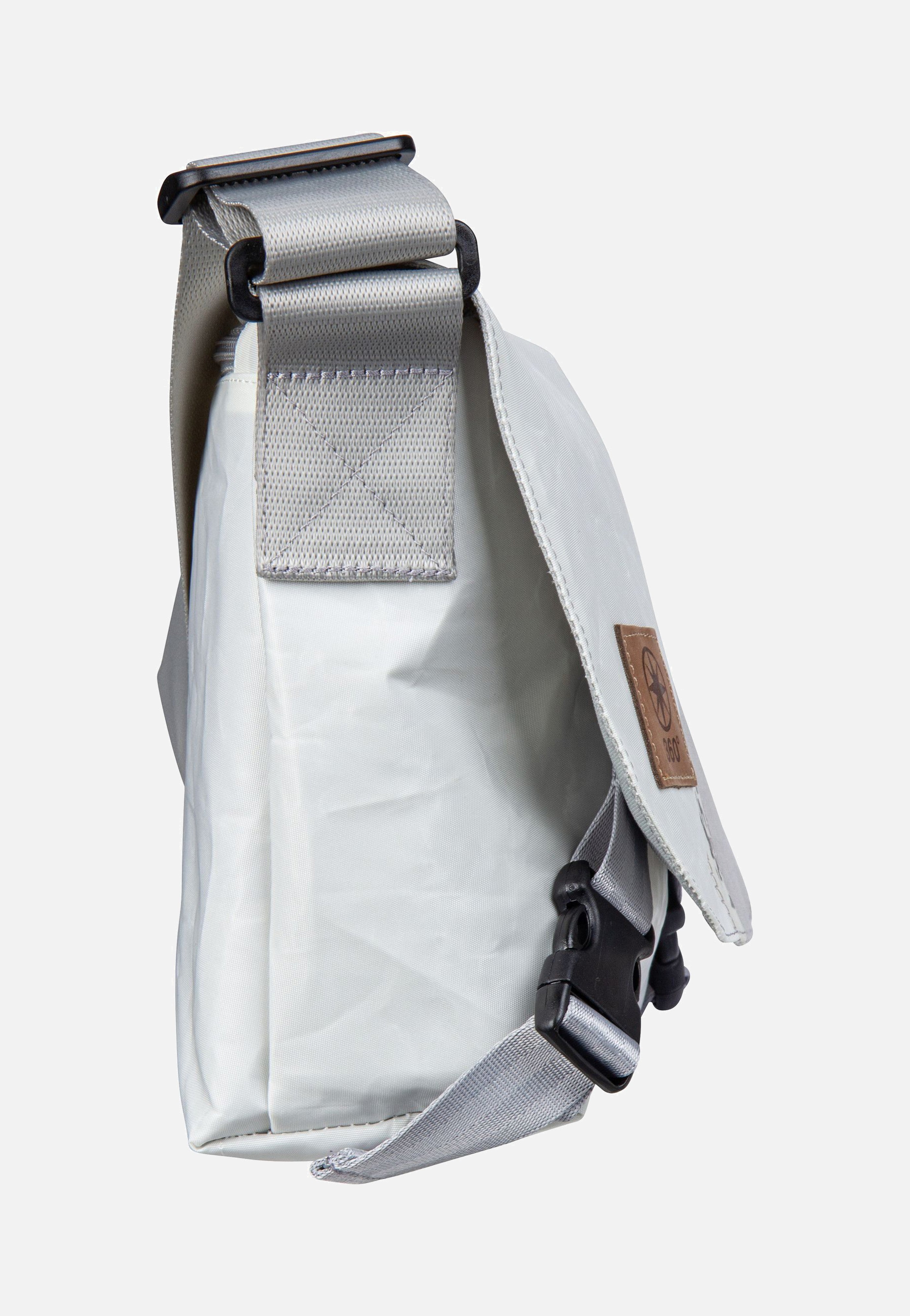 Törn Stencil-Weiß/Grau - Messenger Bag