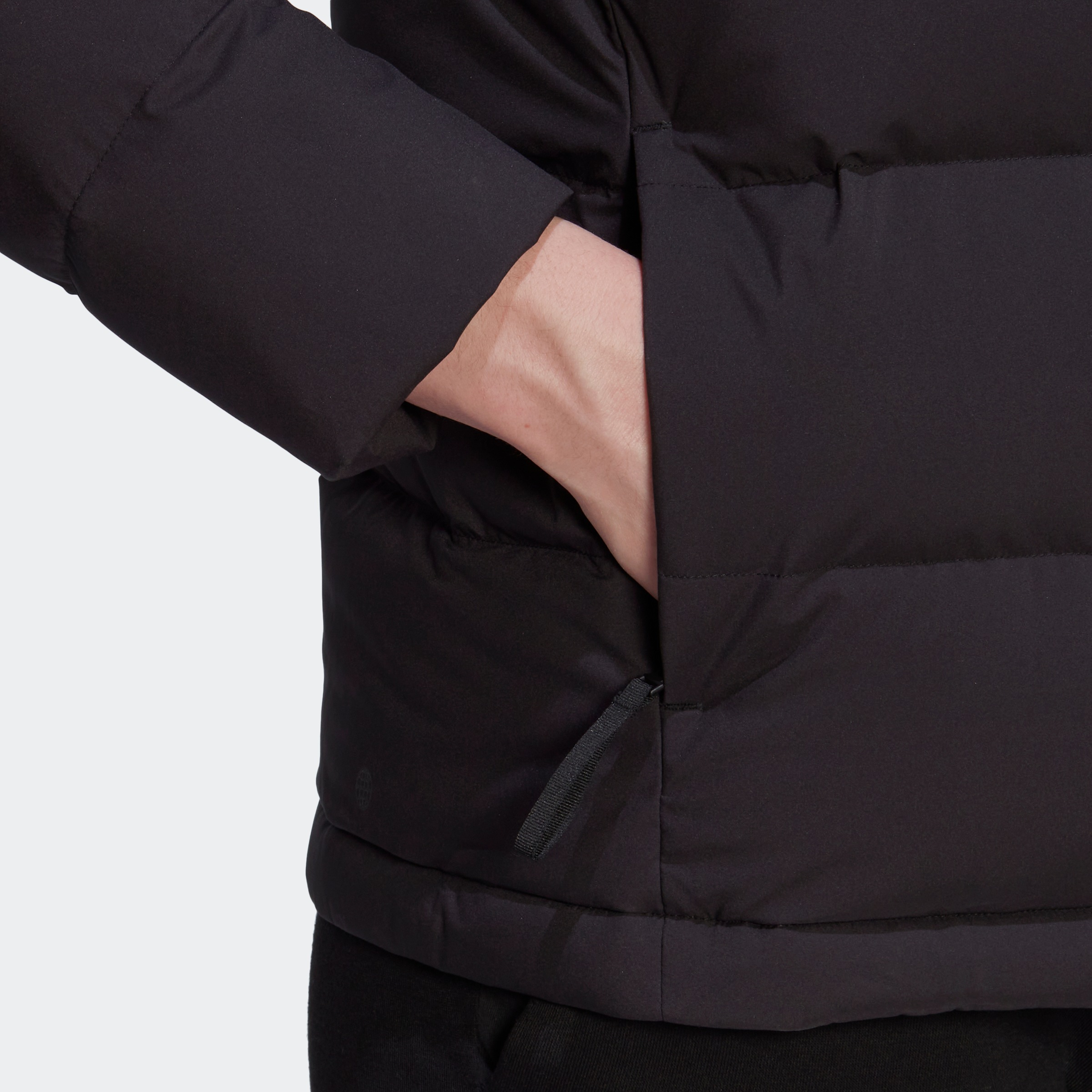 adidas Sportswear Daunenjacke »HELIONIC HOODED DAUNENJACKE« Winterjacke Damen