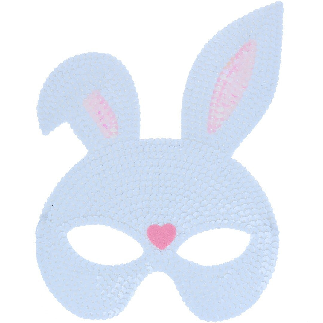 Le petit souk masker konijn - wit