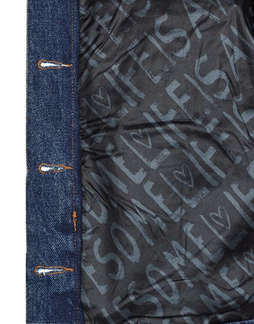 Desigual - CHAQ_MICKEY WORLD - Bleu / Noir