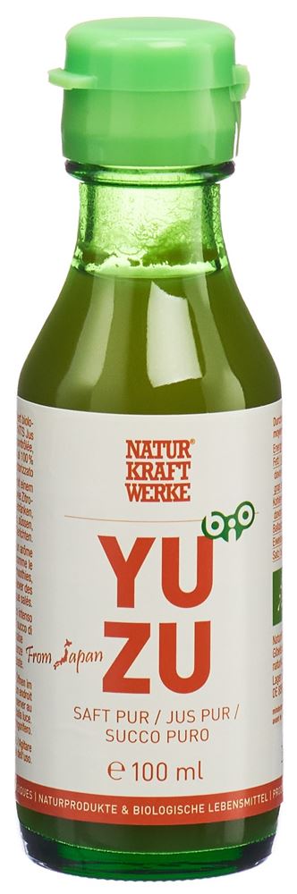 NATURKRAFTWERKE Yuzu Saft<br>100 ml, Flasche, Bio