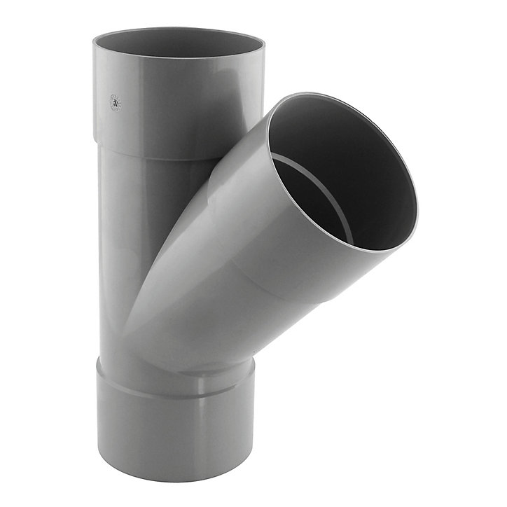 Culotte simple 45° femelle femelle ø 100