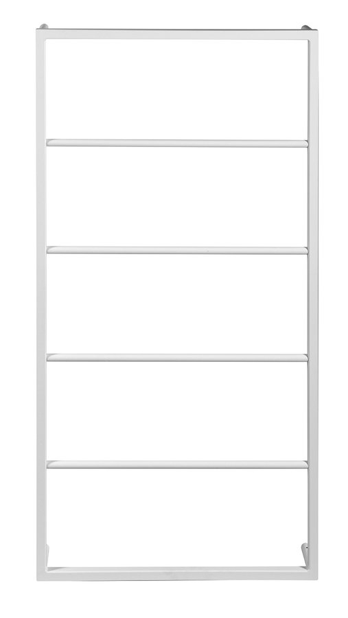 Sapho Industrial handdoekrek hangend 115x60cm mat wit