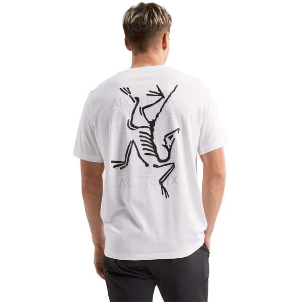 T-shirt randonnée ARC'TERYX ARC'MULTI BIRD LOGO SS M WHITE LIGHT