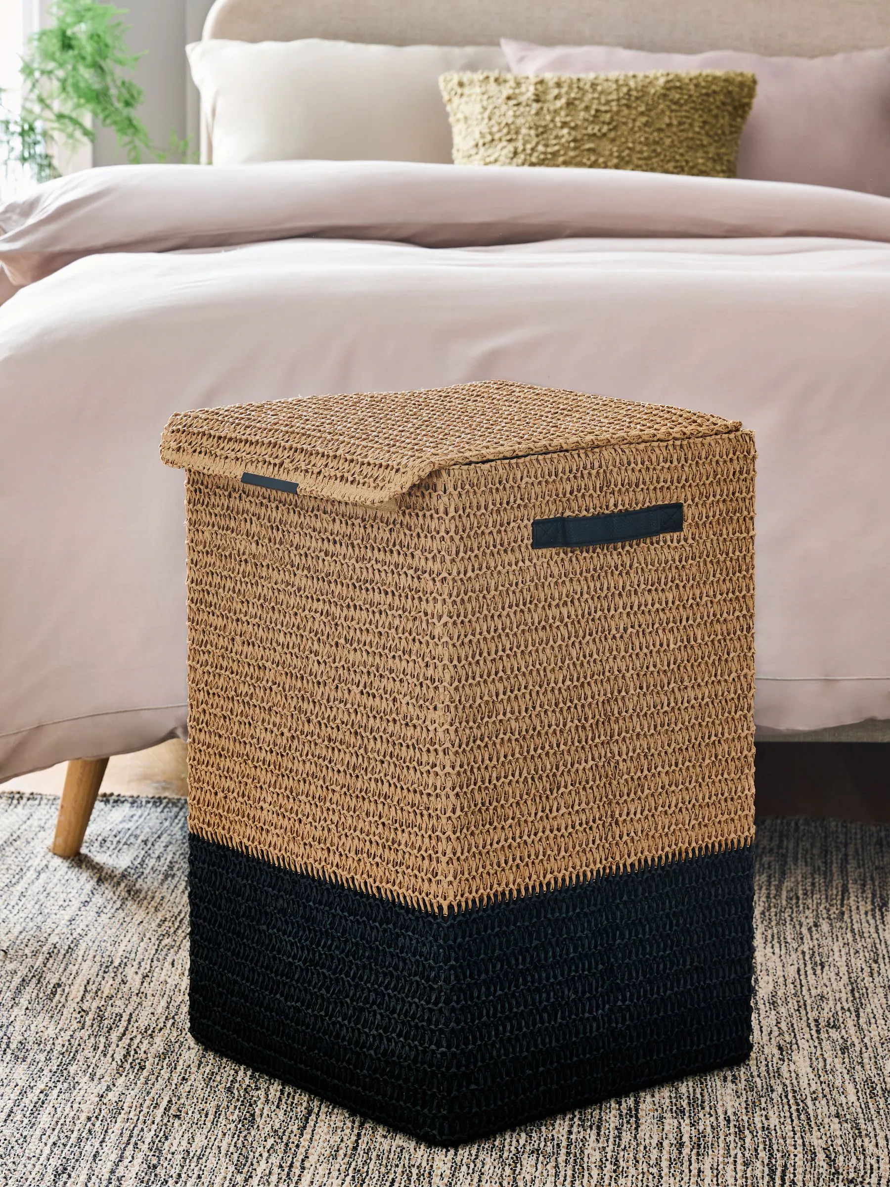 Bronx Woven Laundry Basket Hamper