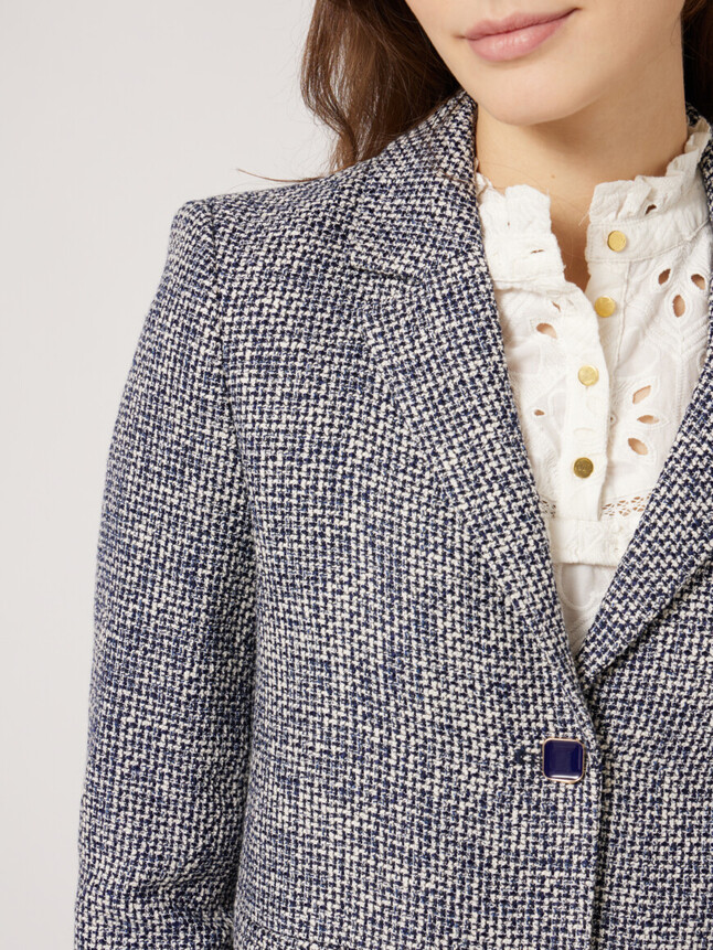 Veste de tailleur courte