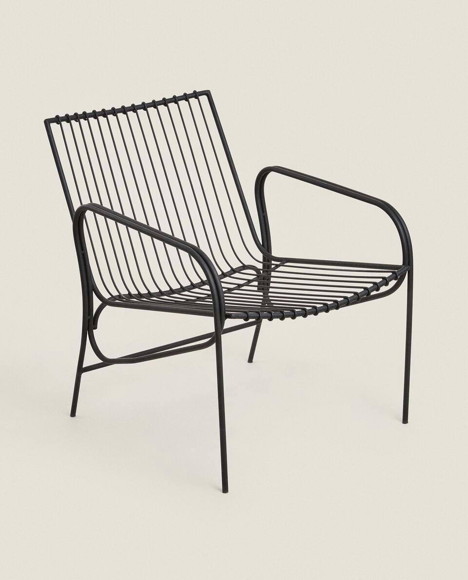 POLTRONA DE METAL PARA EXTERIOR