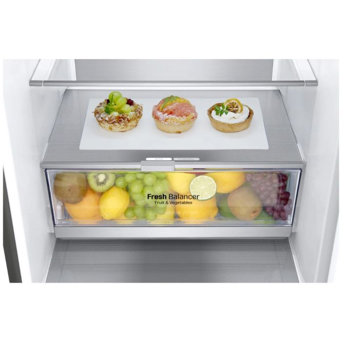 LG Kühl- Gefrierkombination GBB72PZECN1 Steel