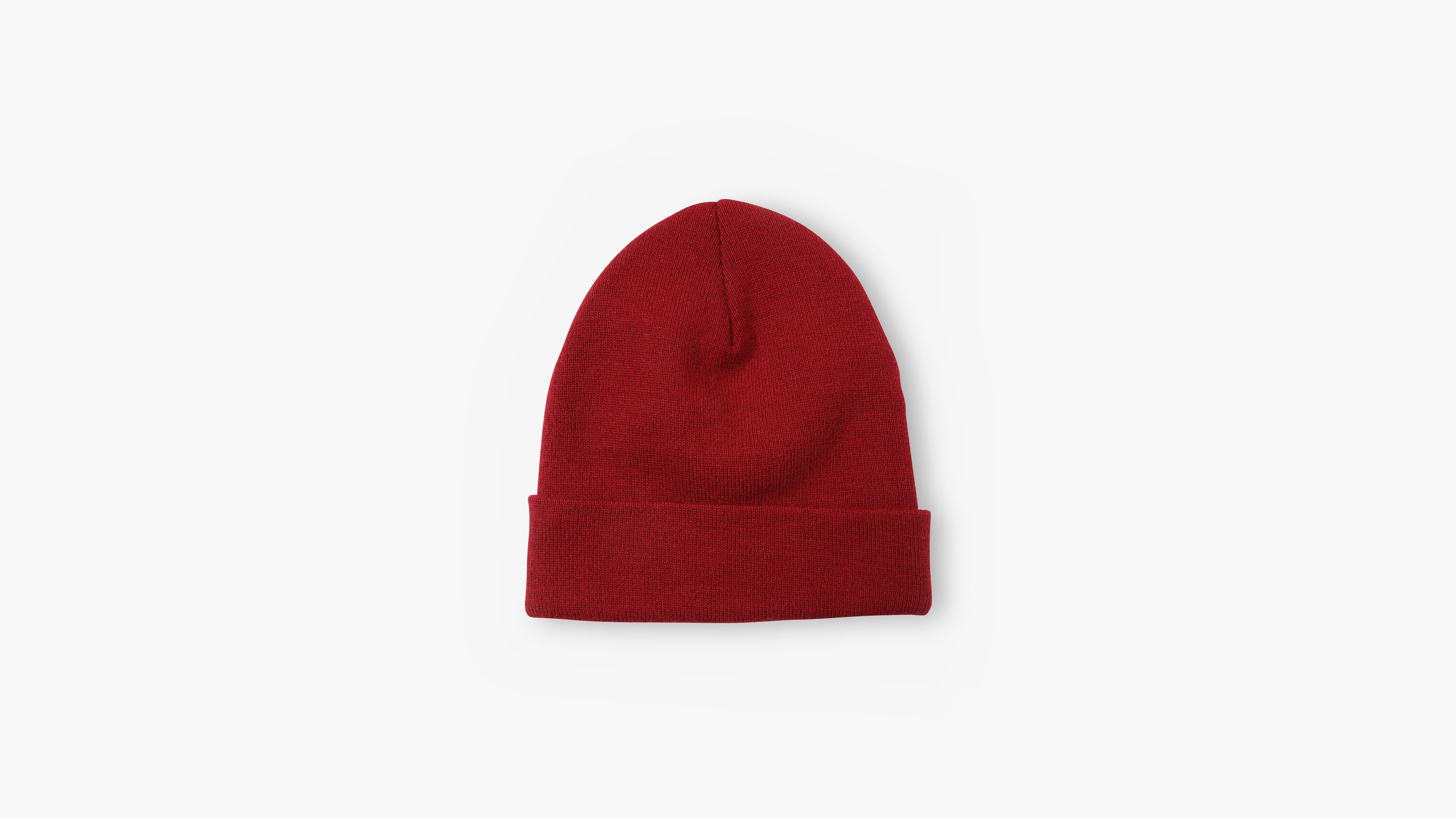 Bonnet souple brodé logo Levi's® - Dark Bordeaux - Rouge