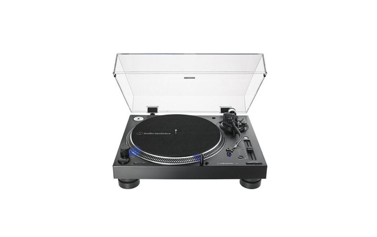 Plattenspieler AT-LP140XP Schwarz<br>Professioneller Plattenspieler mit Direktantrieb