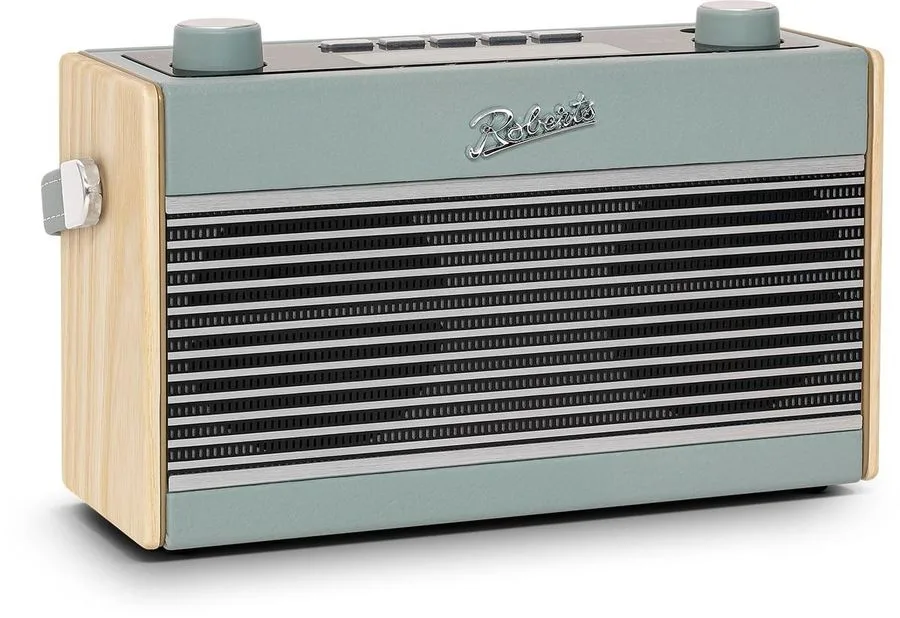 Roberts Rambler BT Stéréo Bleu pastel Enceintes Bluetooth portables