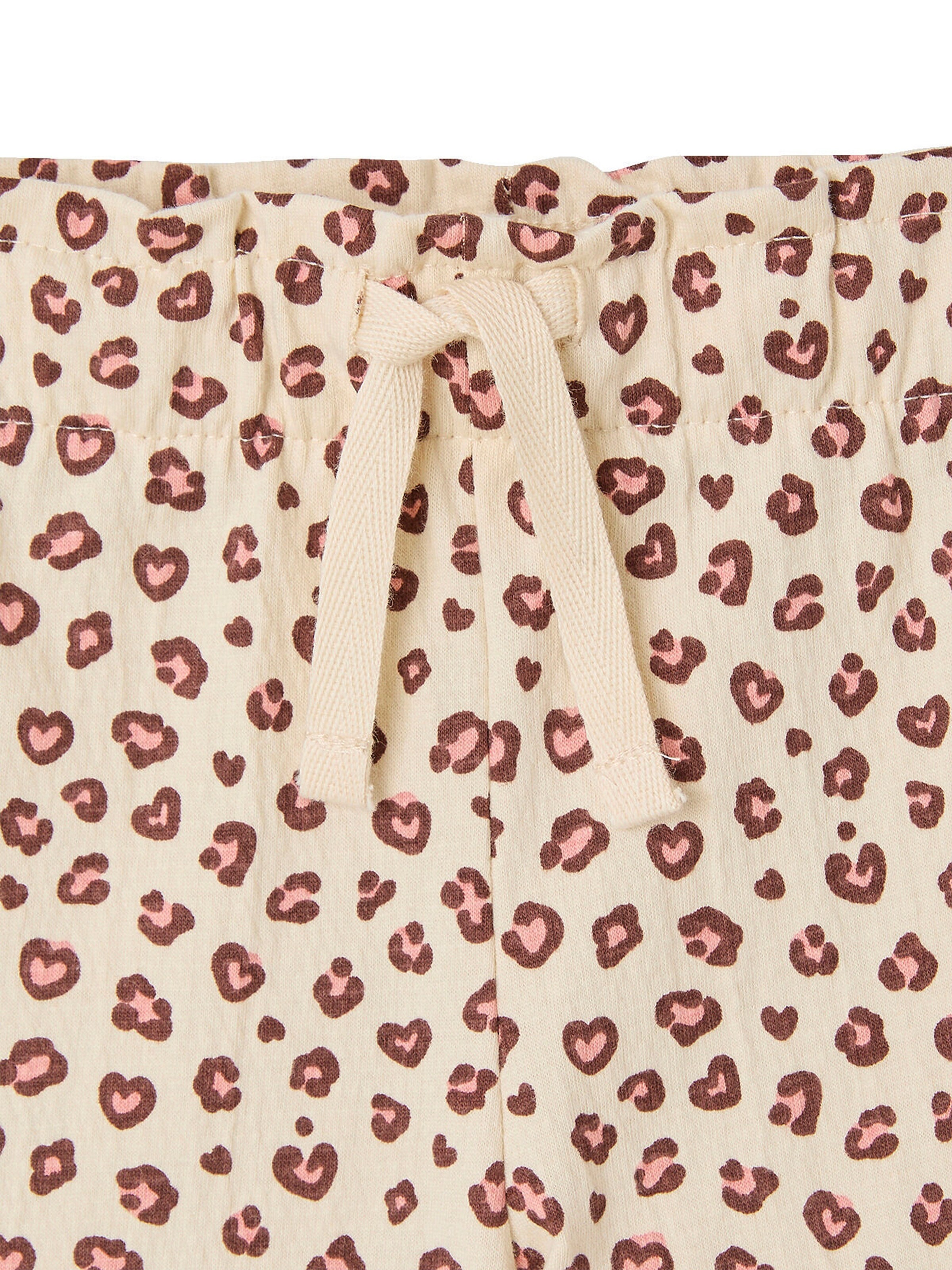 Vertbaudet Baby Hose mit Dehnbund vanille