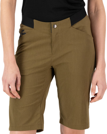 DIVERSION Damen-Bikeshorts  dark olive  M