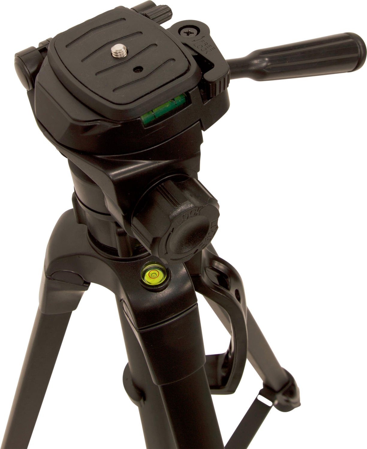 Futech 092.160 Statief Light Duty - verstelbaar - 50-160cm - Kantbare kop - 1/4
