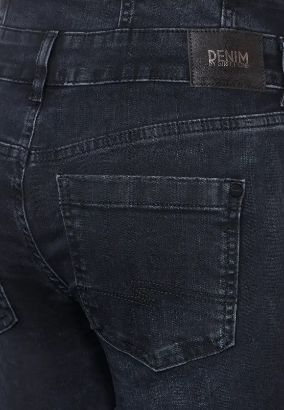 Slim Fit Jeans - authentic blueblack wash